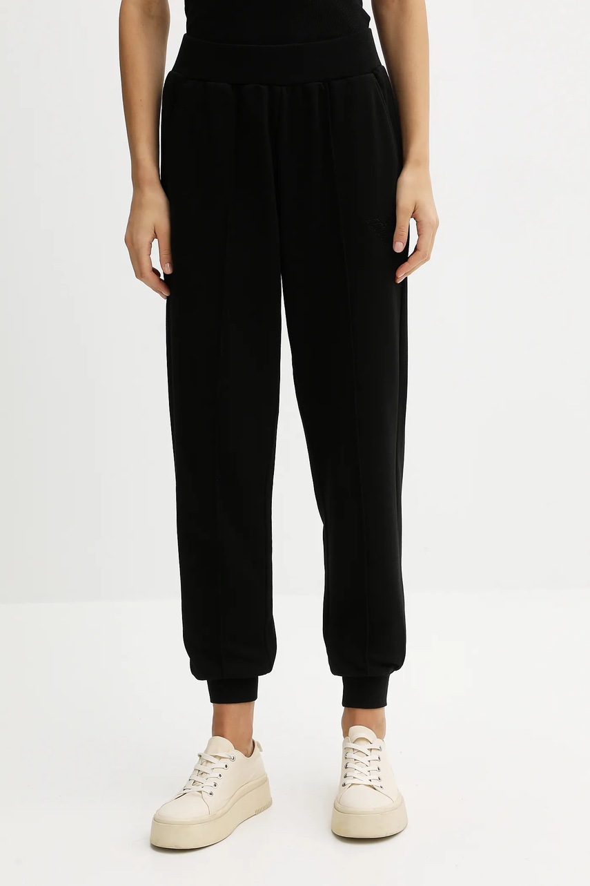 Levně Tepláky Emporio Armani Underwear černá barva, EW002052 AF15356
