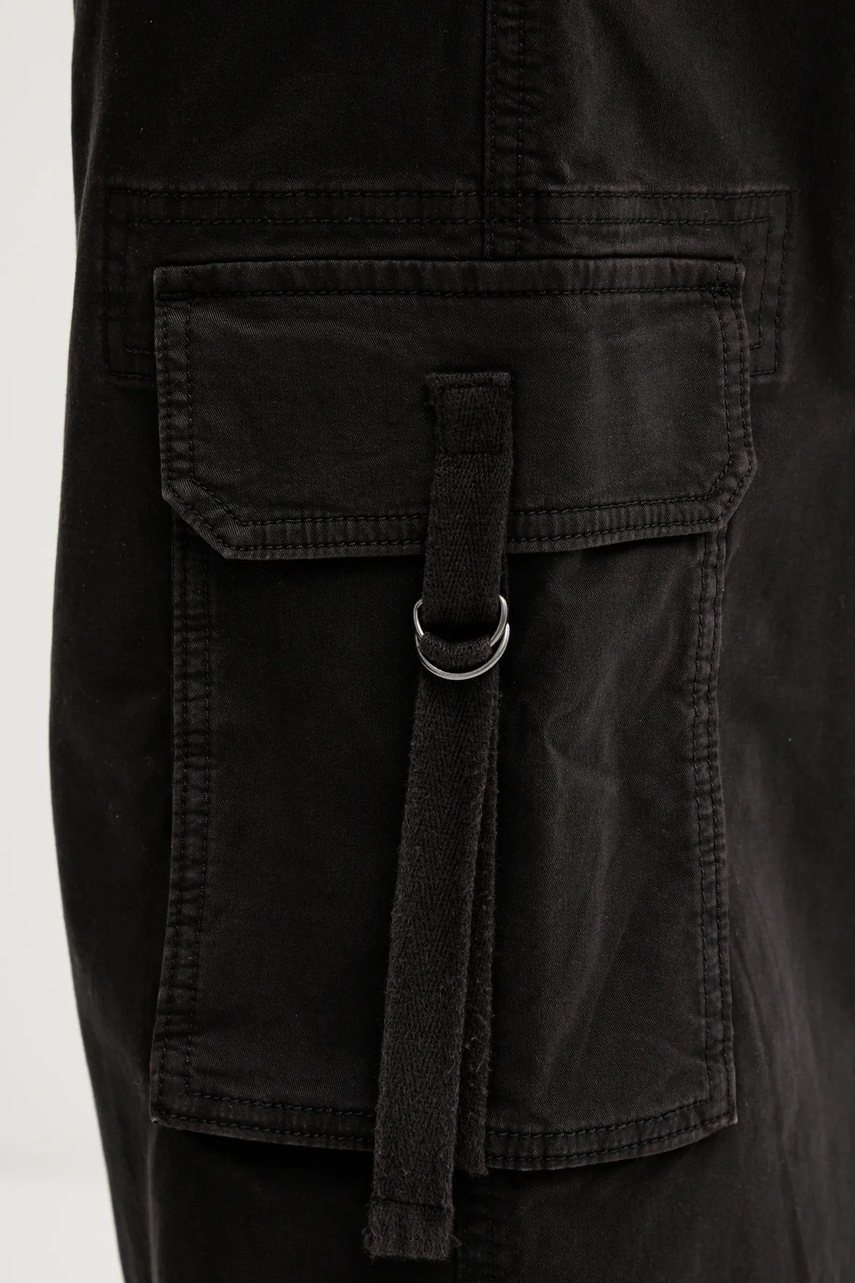 Παντελόνι Tommy Jeans χρώμα: μαύρο, DW0DW20995 φωτογραφία