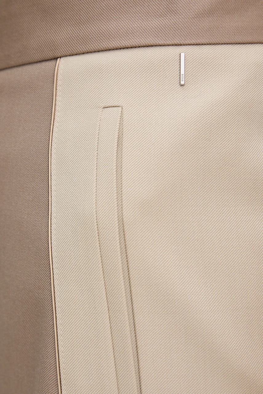 Vlněné kalhoty BOSS Tianal (obrázek 4)