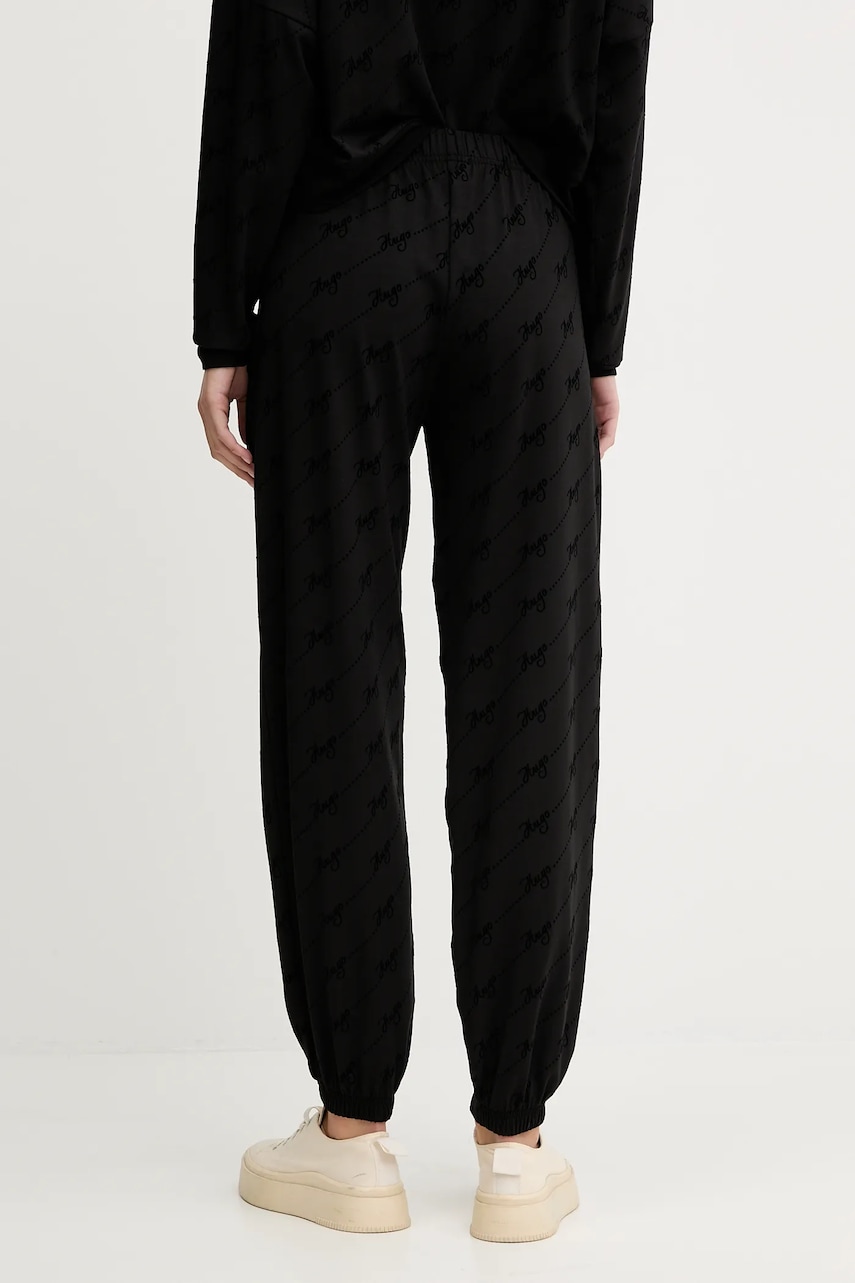 Спортивные штаны HUGO цвет розовый с аппликацией 50545211