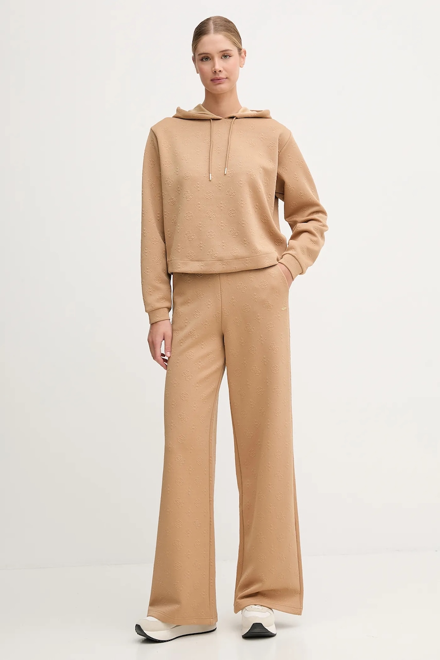 Спортивные штаны Guess PEONY цвет зелёный однотонные V5YB19 KBSL2 Спортивные штаны Guess PEONY цвет зелёный однотонные V5YB19 KBSL2