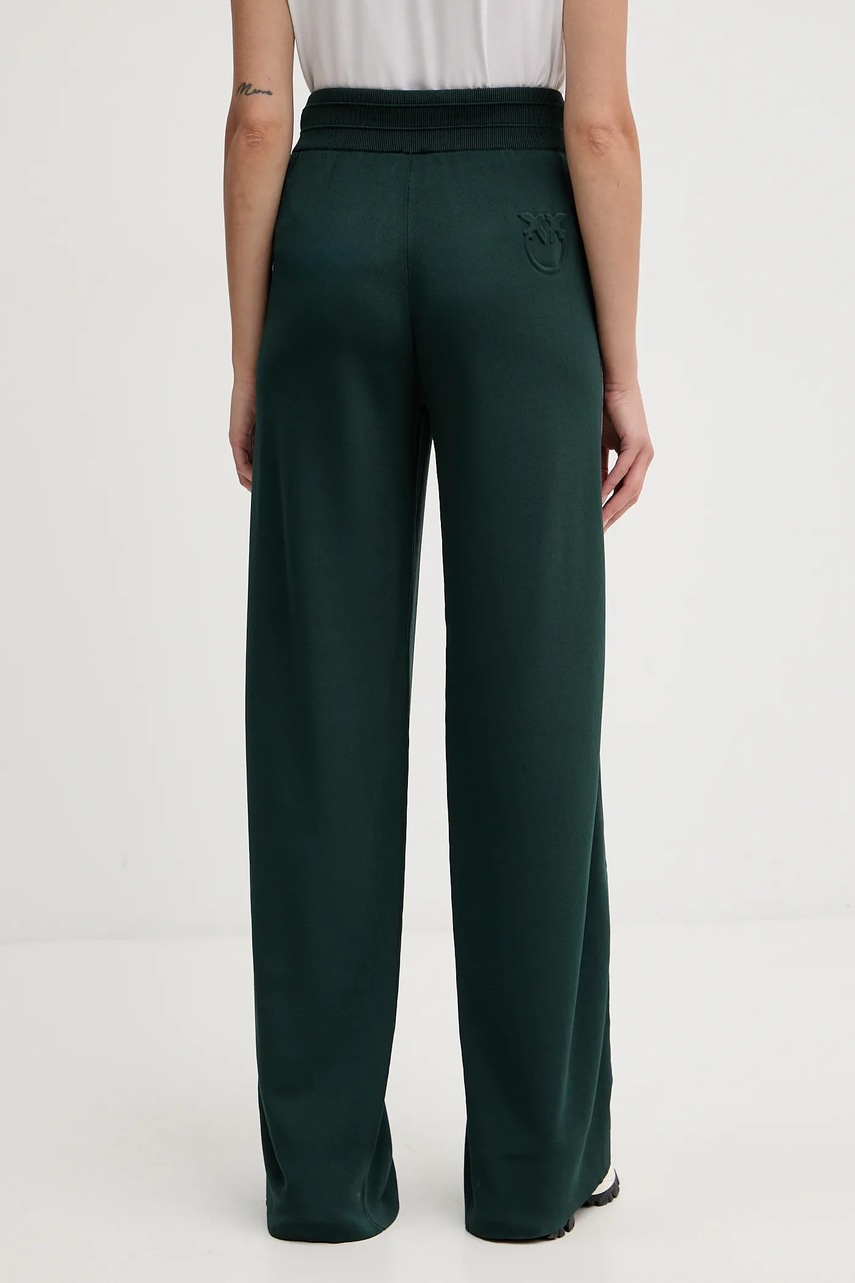 Παντελόνι Pinko χρώμα: πράσινο, 105394 A2FQ φωτογραφία