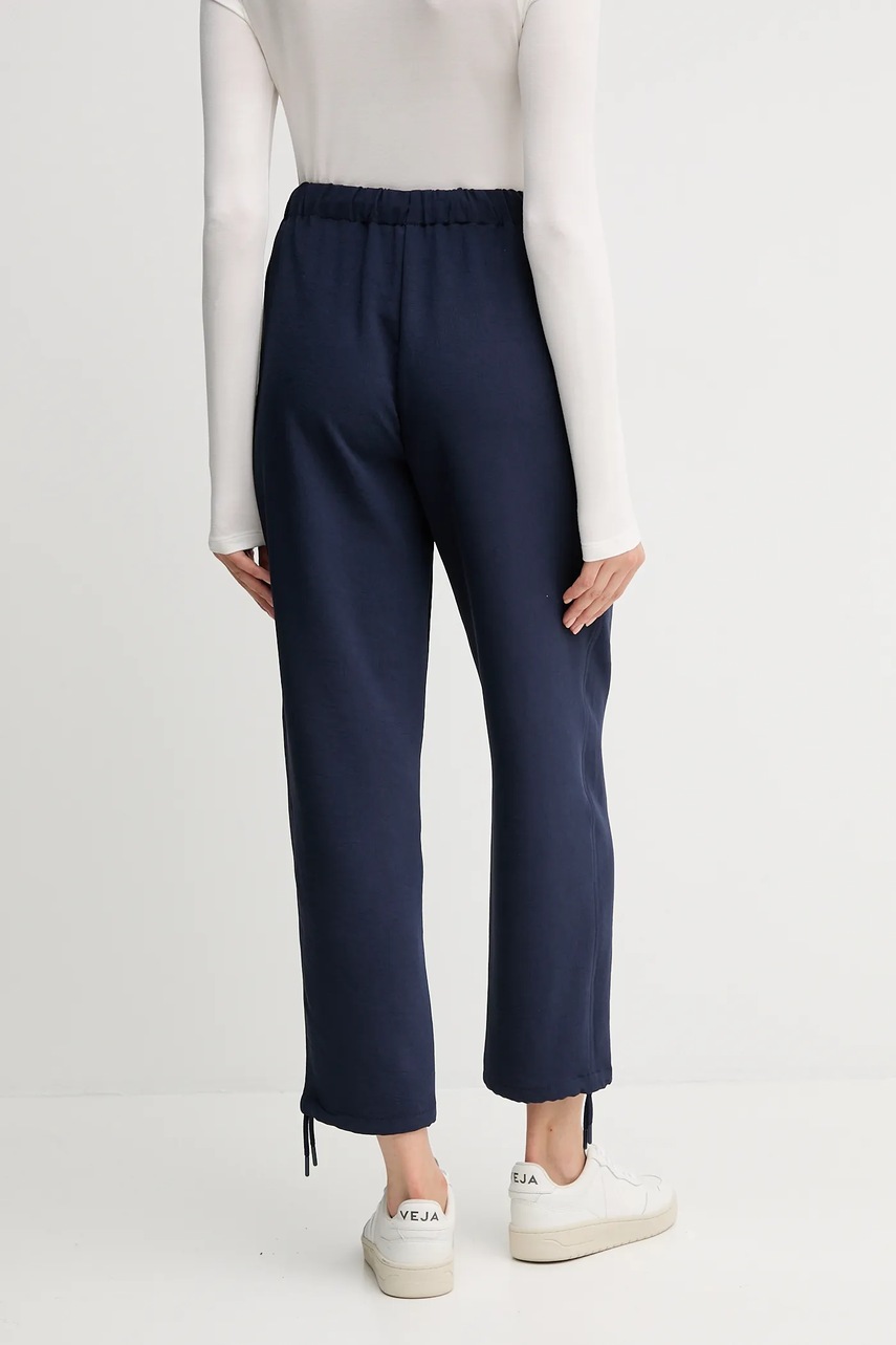 Спортивные штаны United Colors of Benetton цвет синий однотонные 40A6DF09V