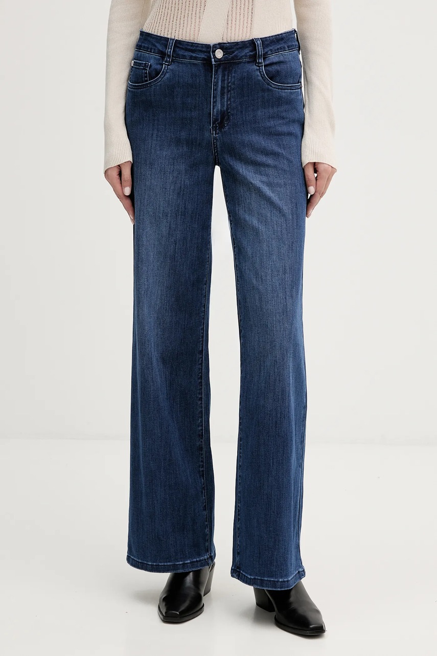 Joseph Ribkoff jeans culoarea bleumarin, 251968F25