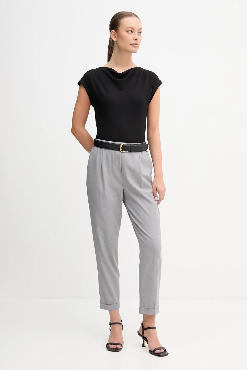 Брюки United Colors of Benetton цвет серый 4962DF079 Брюки United Colors of Benetton цвет серый 4962DF079