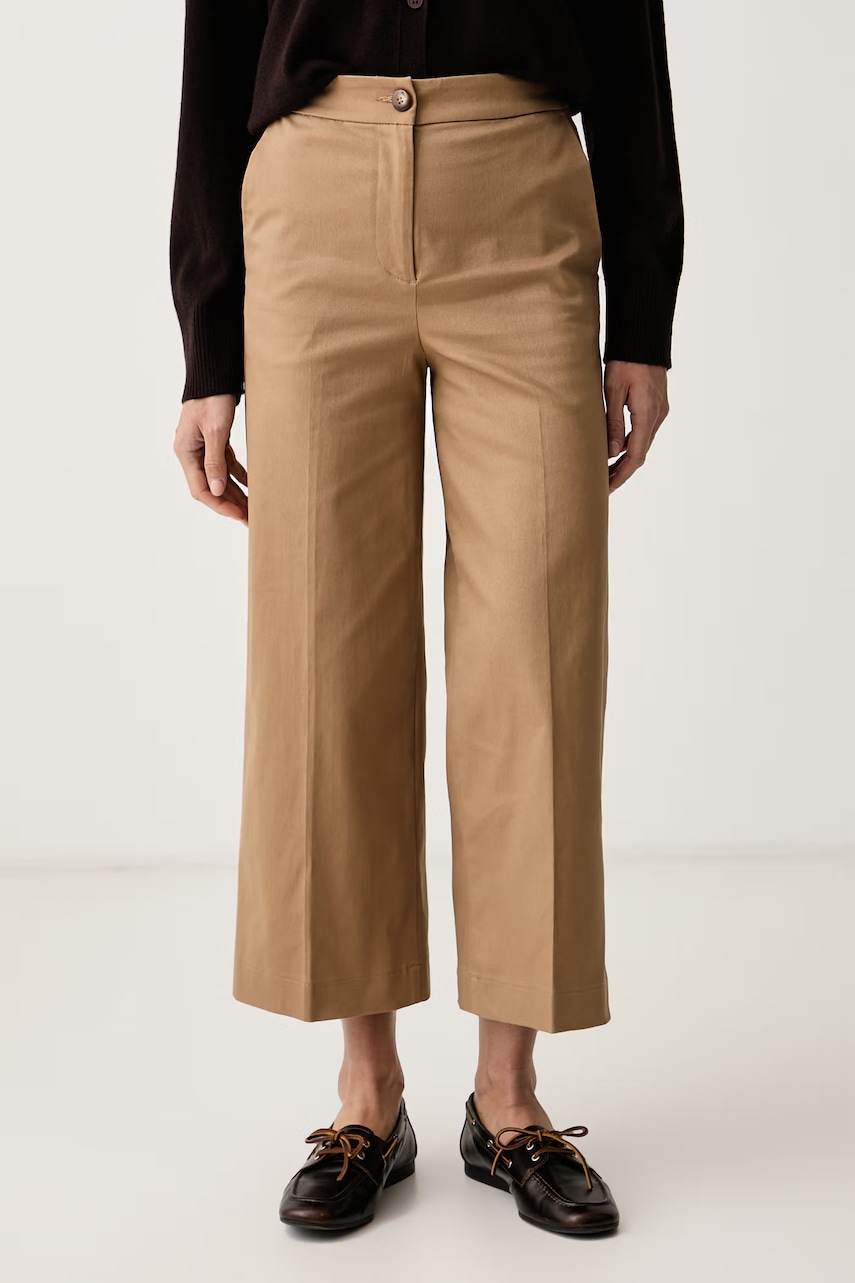 United Colors of Benetton  pantaloni pentru femei cu bumbac