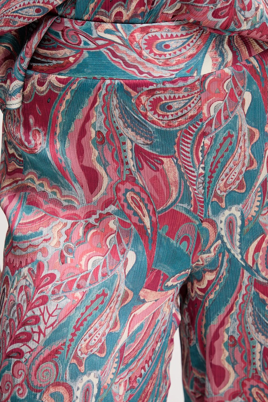 Παντελόνι Hoss Intropia χρώμα: μπλε, 6542825 φωτογραφία