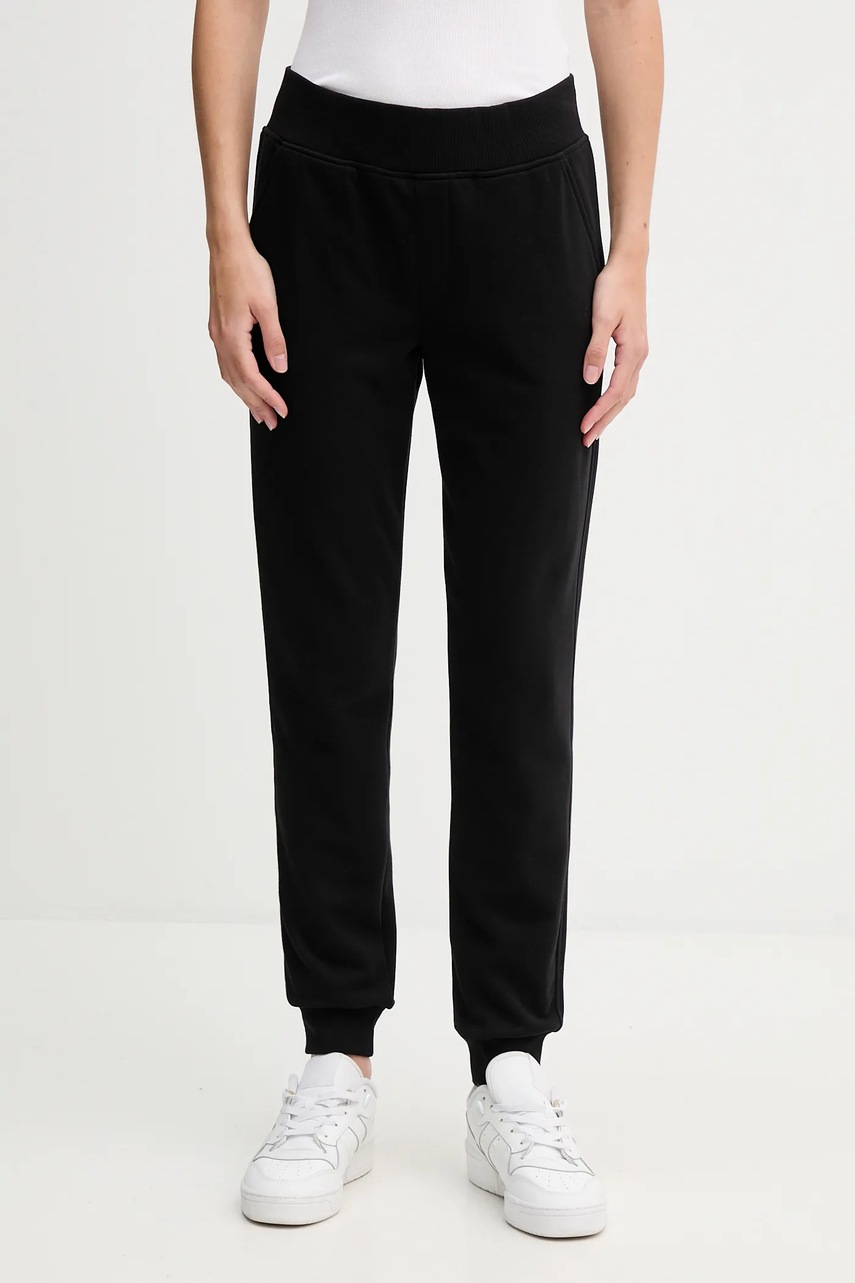 United Colors of Benetton pantaloni de trening culoarea negru, uni, 3WNW3F04R