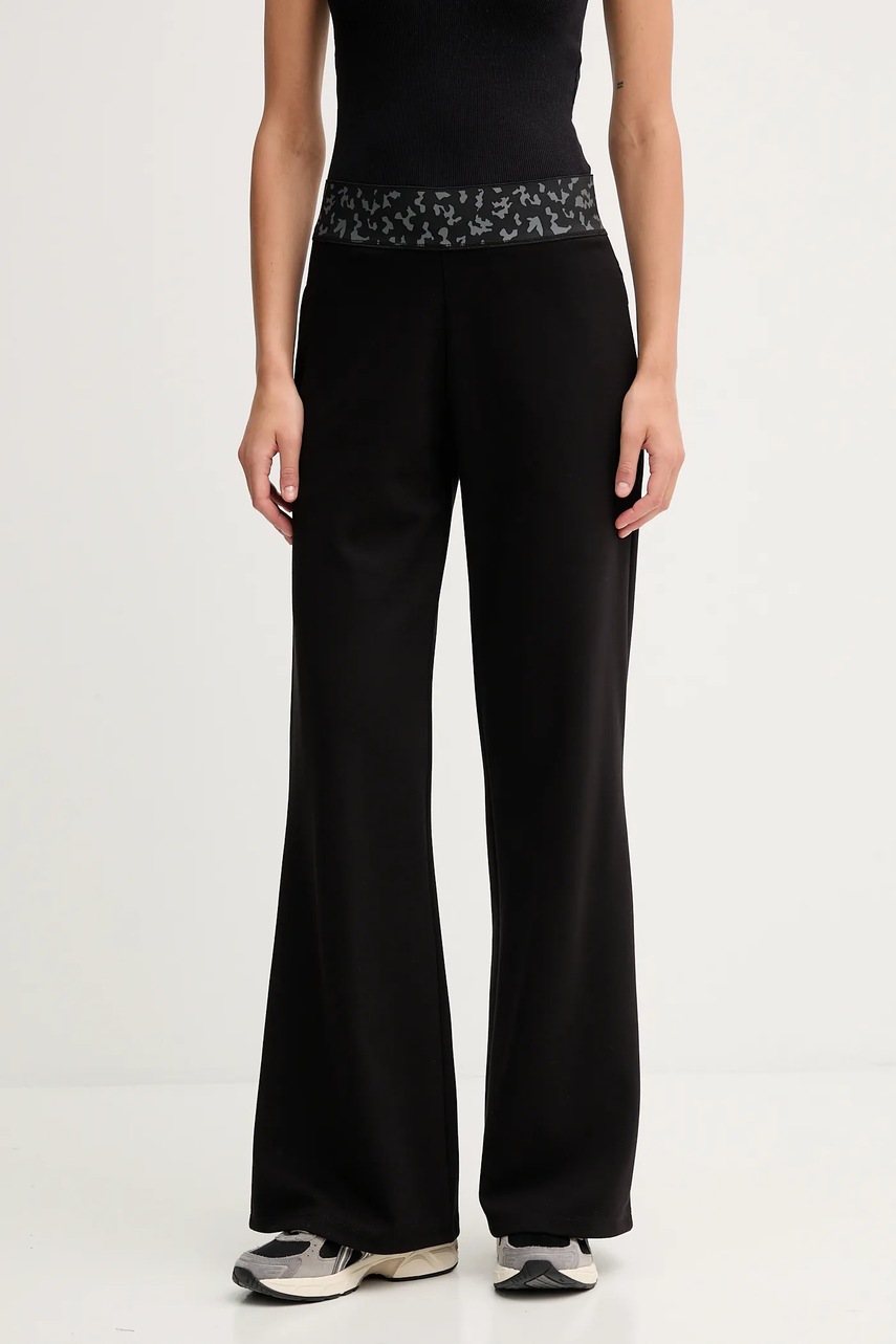 Levně Tepláky EA7 Emporio Armani dámské, černá barva, AF18880.7W000667