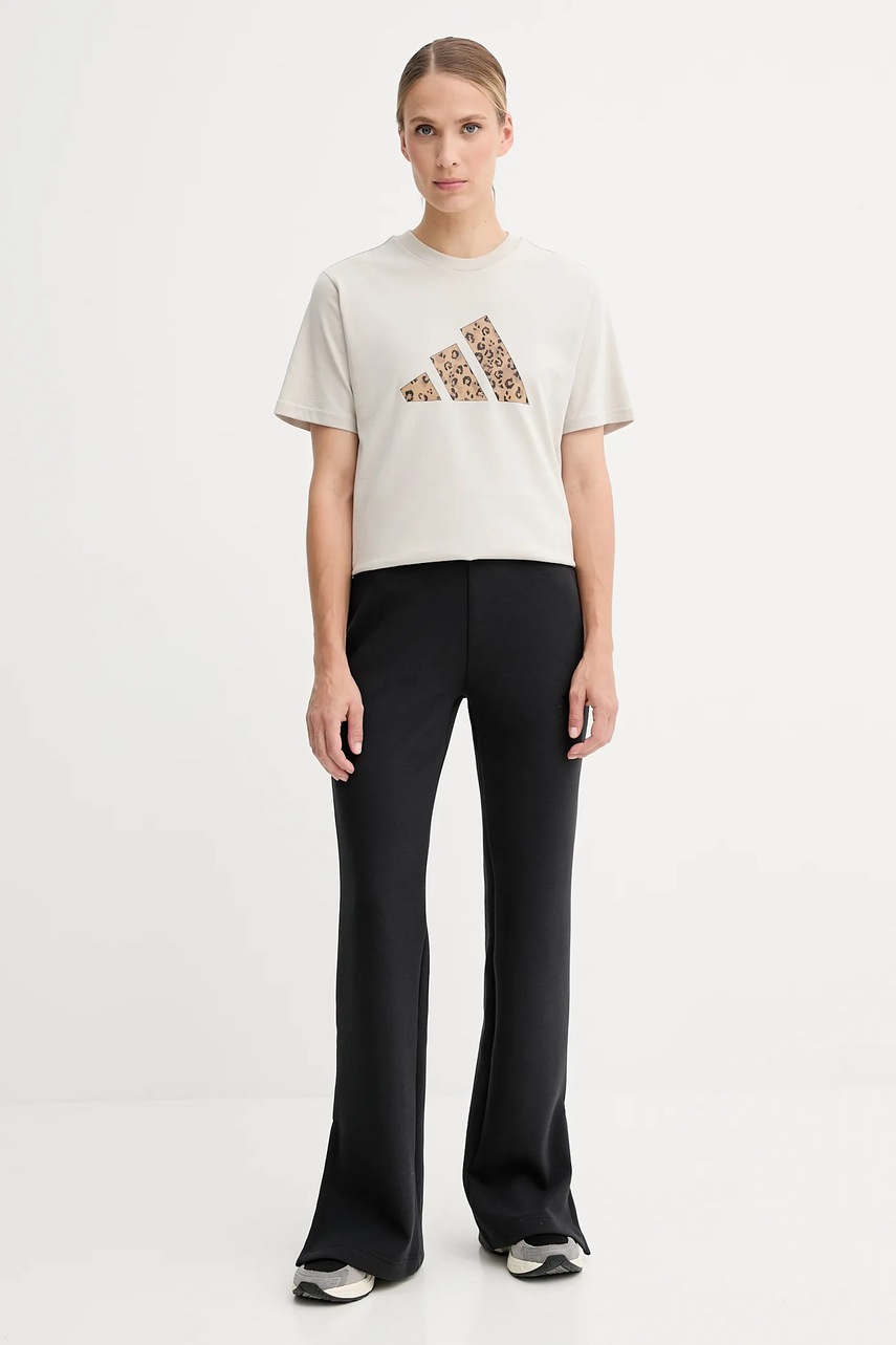 Спортивные штаны adidas All SZN цвет чёрный с аппликацией JM3757