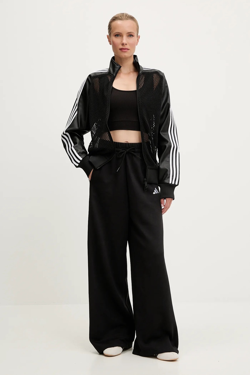 Спортивные штаны adidas 3-Stripes цвет чёрный узор KB5323