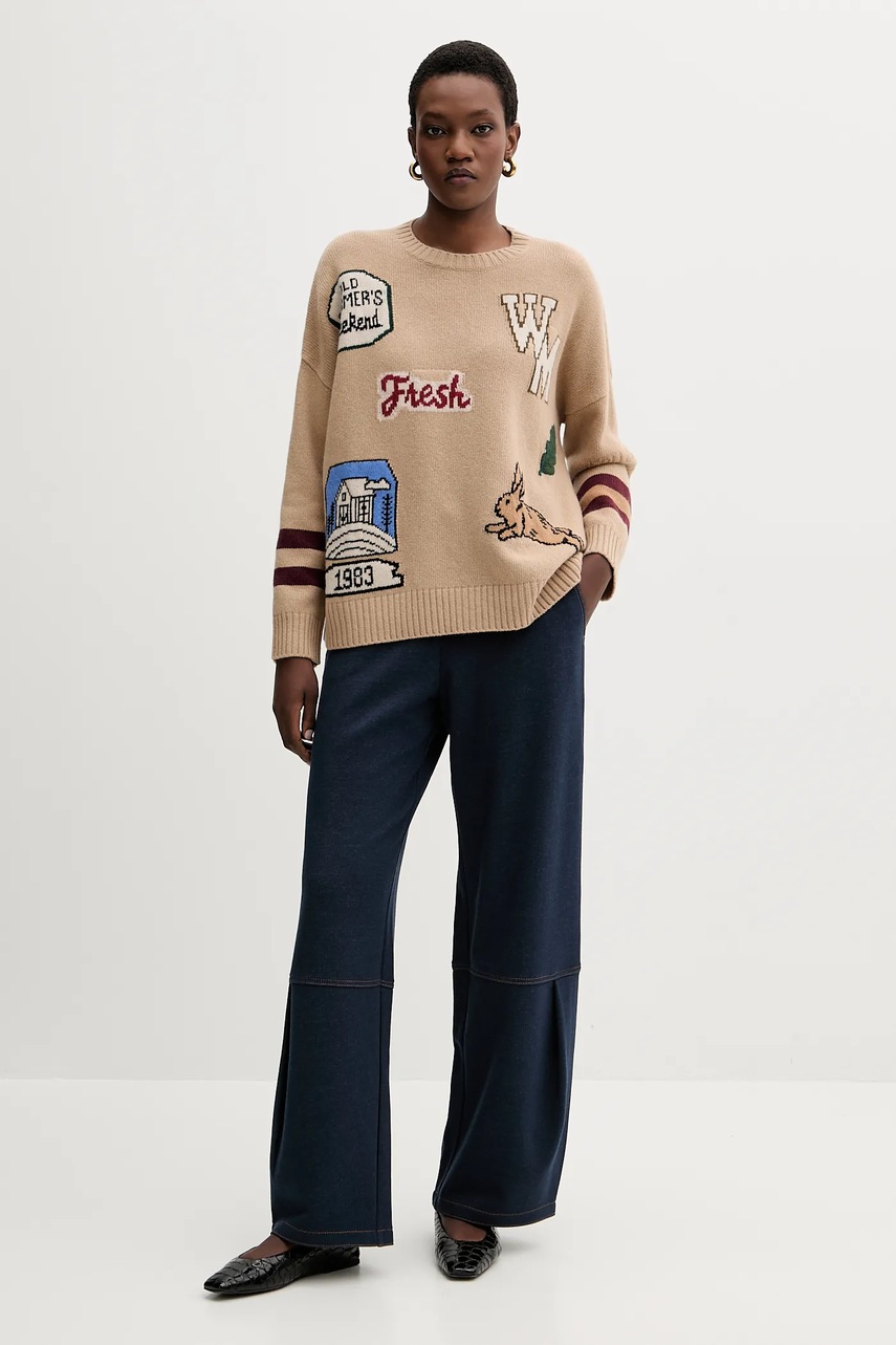 Спортивные штаны MM PANFILO цвет синий однотонные 2526786107600