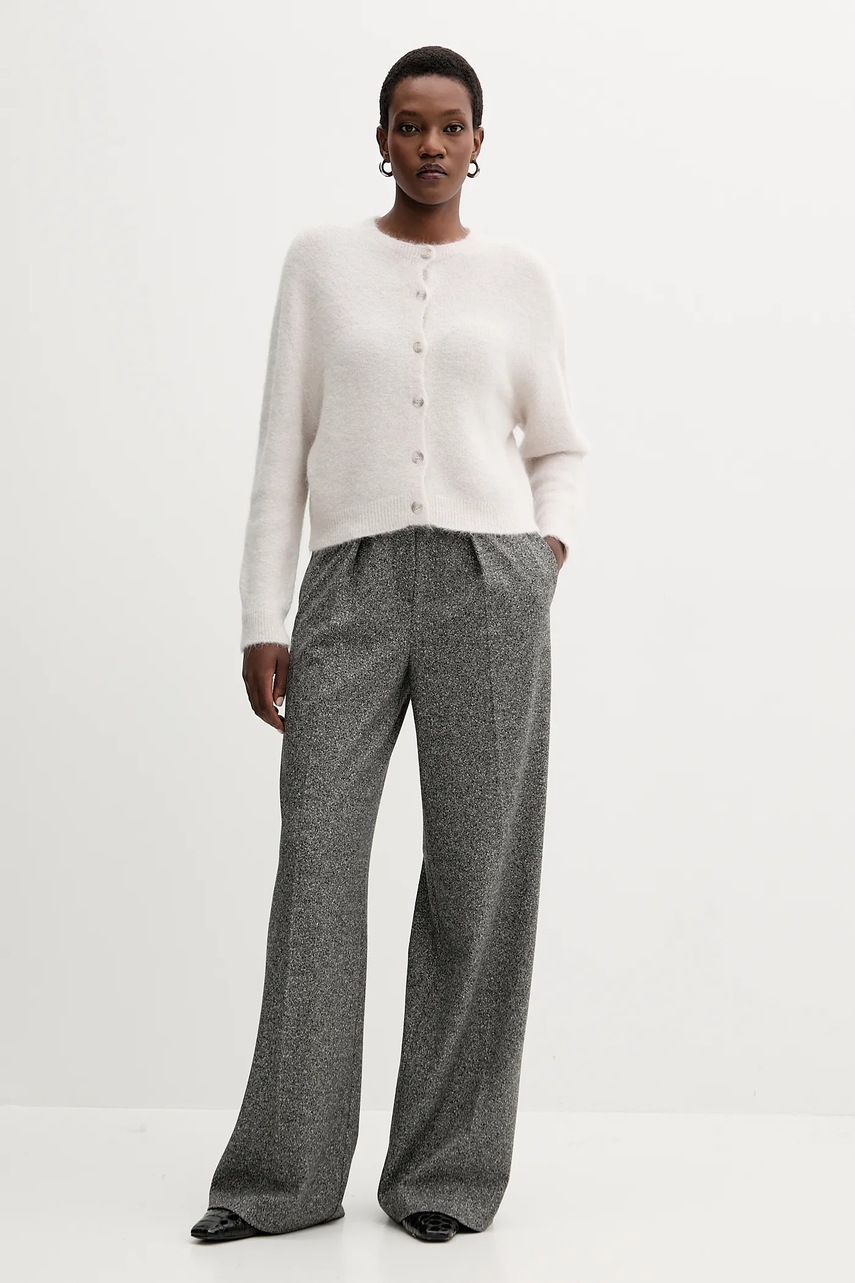 Брюки MM CALI цвет чёрный широкие высокая посадка 2526786128600