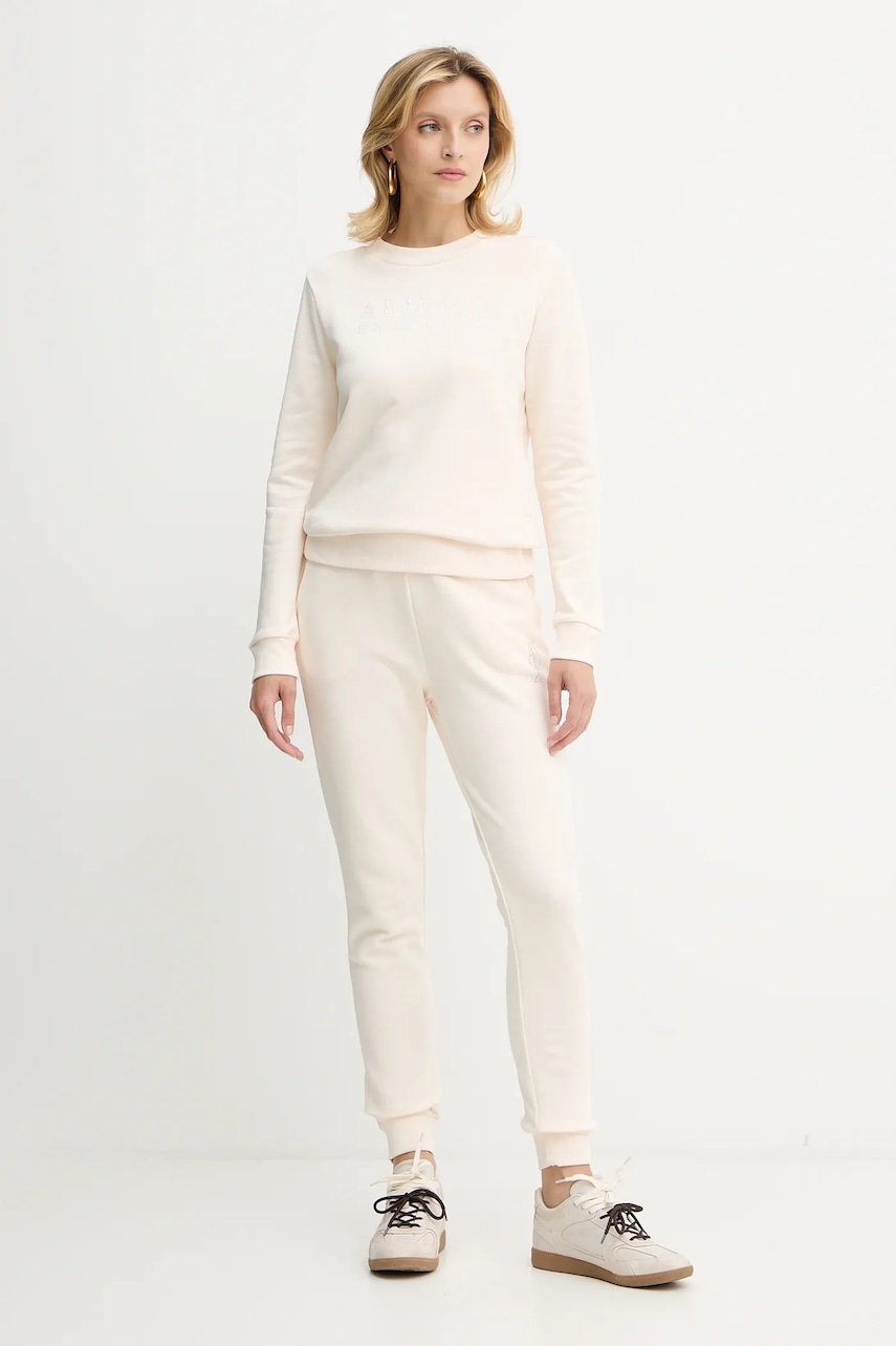 Брюки Armani Exchange цвет бежевый однотонные XW000750 AF14284 Брюки Armani Exchange цвет бежевый однотонные XW000750 AF14284