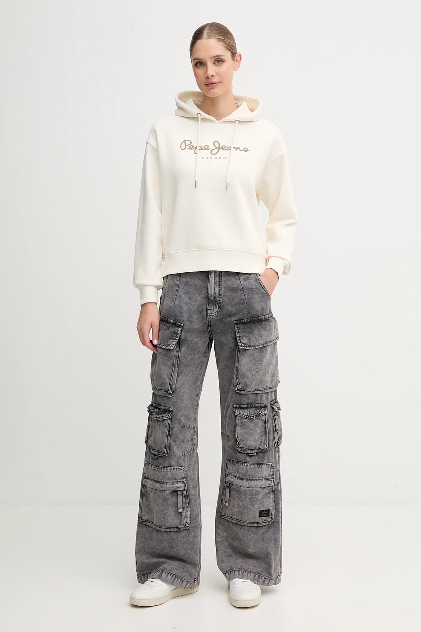 Джинсы Alpha Industries высокая посадка 148022.03 Джинсы Alpha Industries высокая посадка 148022.03
