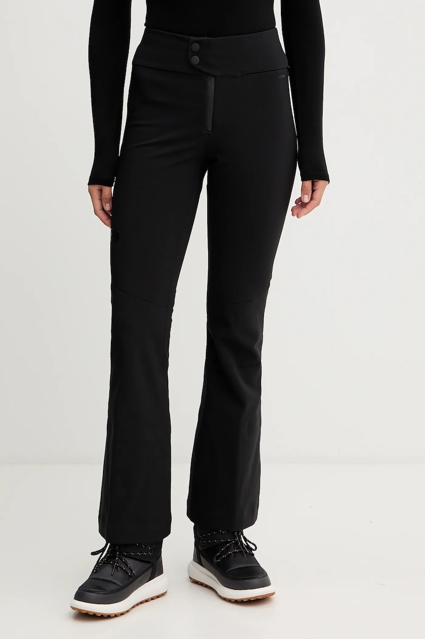 The North Face pantaloni de schi Snoga culoarea negru, NF0A87X3KX71