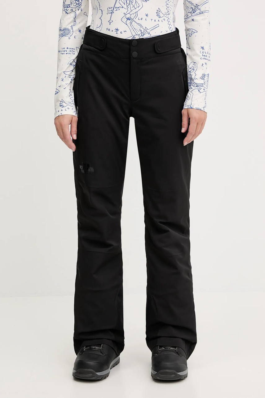 The North Face pantaloni de schi Lenado culoarea negru, NF0A8DEYJK31