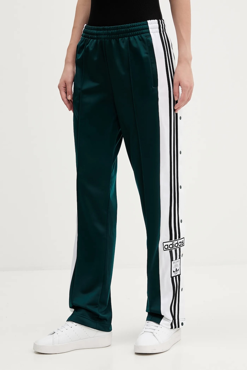 adidas Originals pantaloni de trening Adibreak Pt culoarea turcoaz, cu imprimeu, JV7515