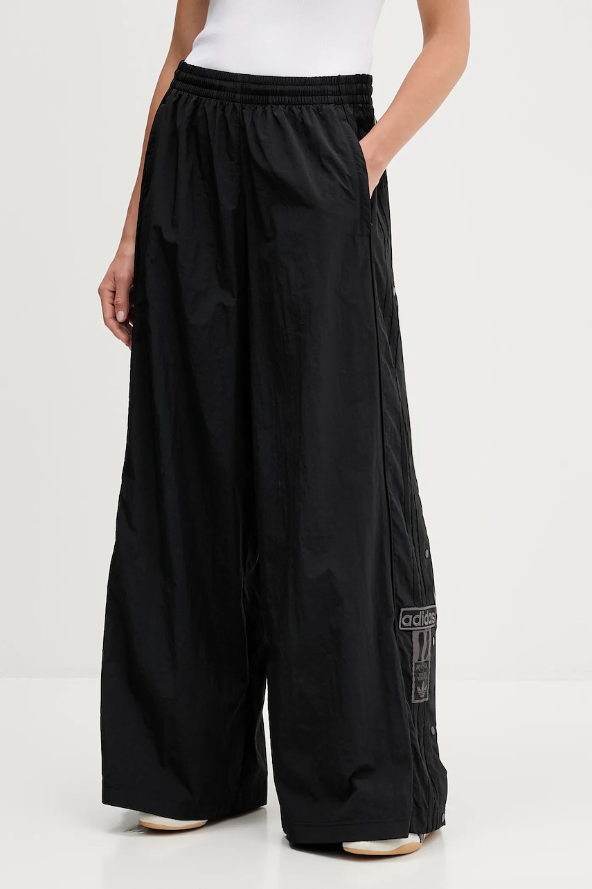 adidas Originals pantaloni de trening Adibreak Os Tp culoarea negru, cu imprimeu, JV7486
