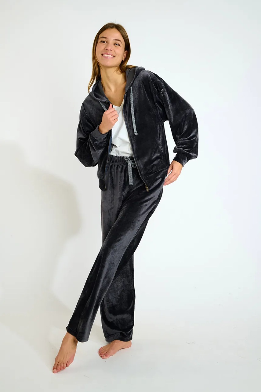 Брюки Banana Moon Seachic цвет серый BOREAL.SEACHIC