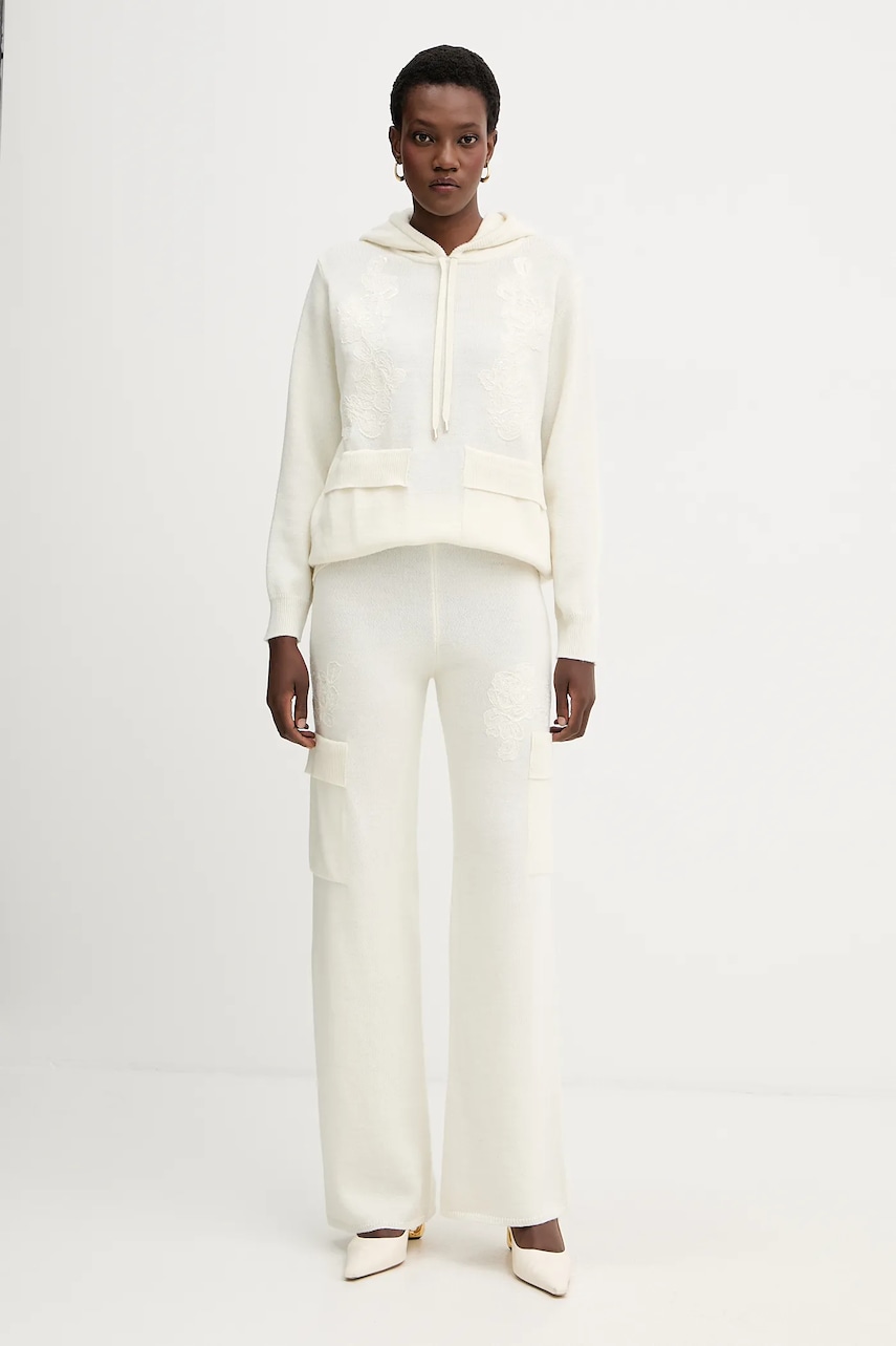 Tepláky s příměsí vlny Ermanno Firenze