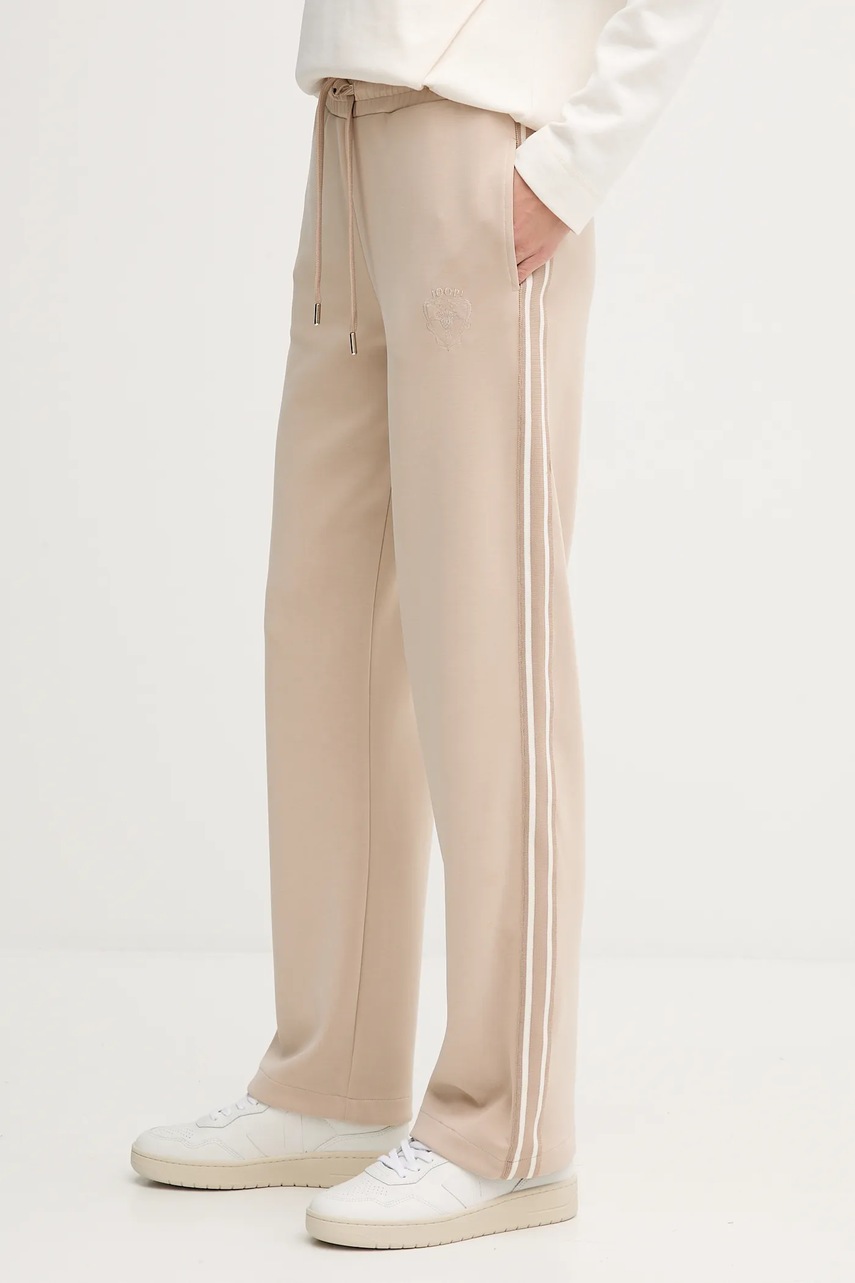 Παντελόνι φόρμας Joop! χρώμα: μπεζ, 30047774 φωτογραφία
