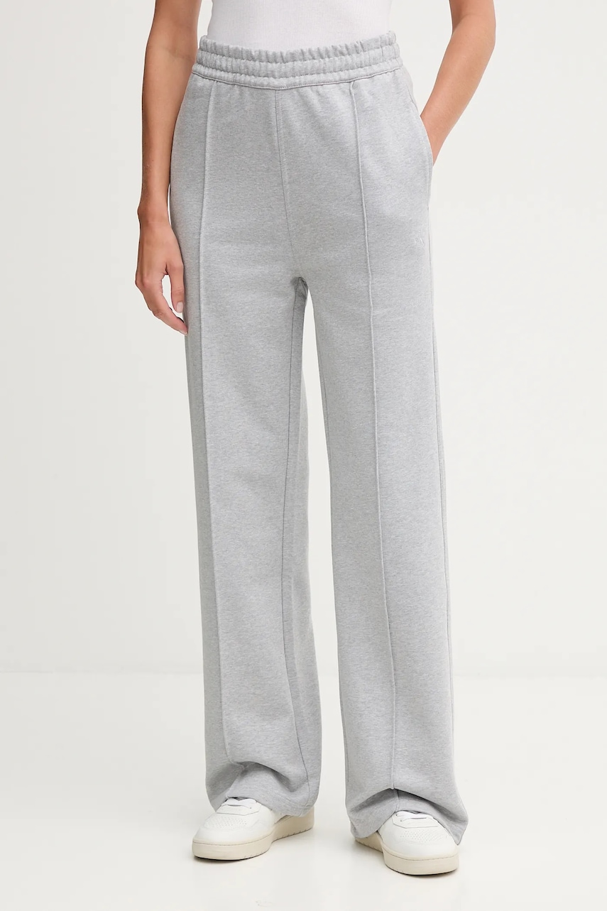Levně Tepláky Calvin Klein Jeans dámské, šedá barva, LV047B240G