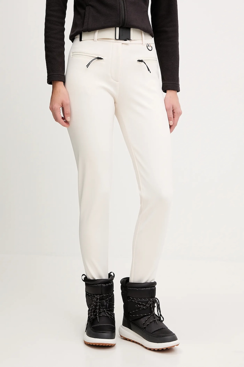 BOSS pantaloni culoarea bej, 50544377