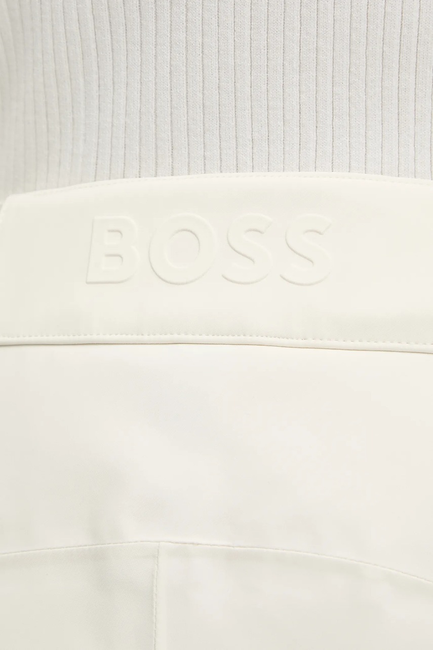 Παντελόνι σκι BOSS χρώμα: μπεζ, 50549048 φωτογραφία