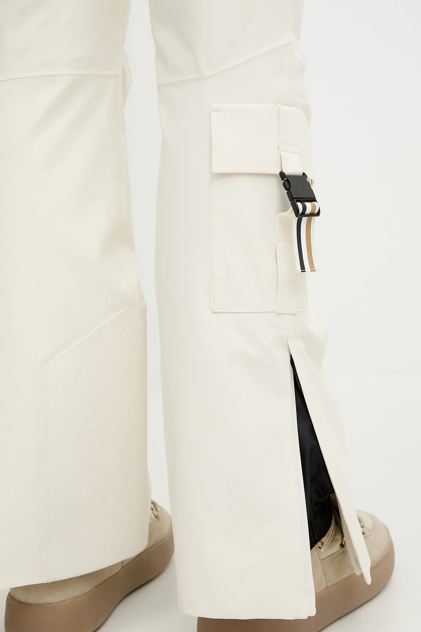 Παντελόνι σκι BOSS χρώμα: μπεζ, 50549048 φωτογραφία