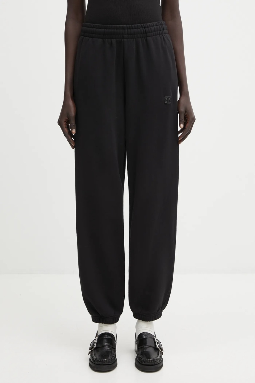 Anine Bing pantaloni de trening din bumbac karter