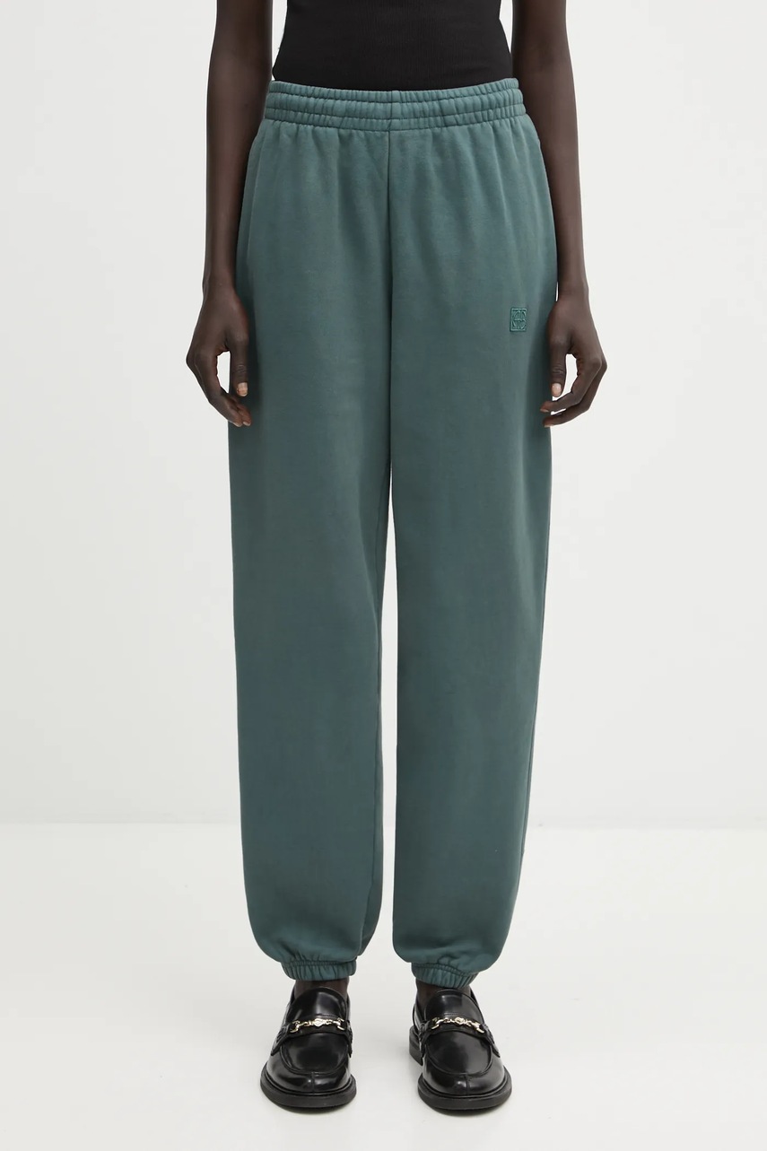 Anine Bing pantaloni de trening din bumbac karter