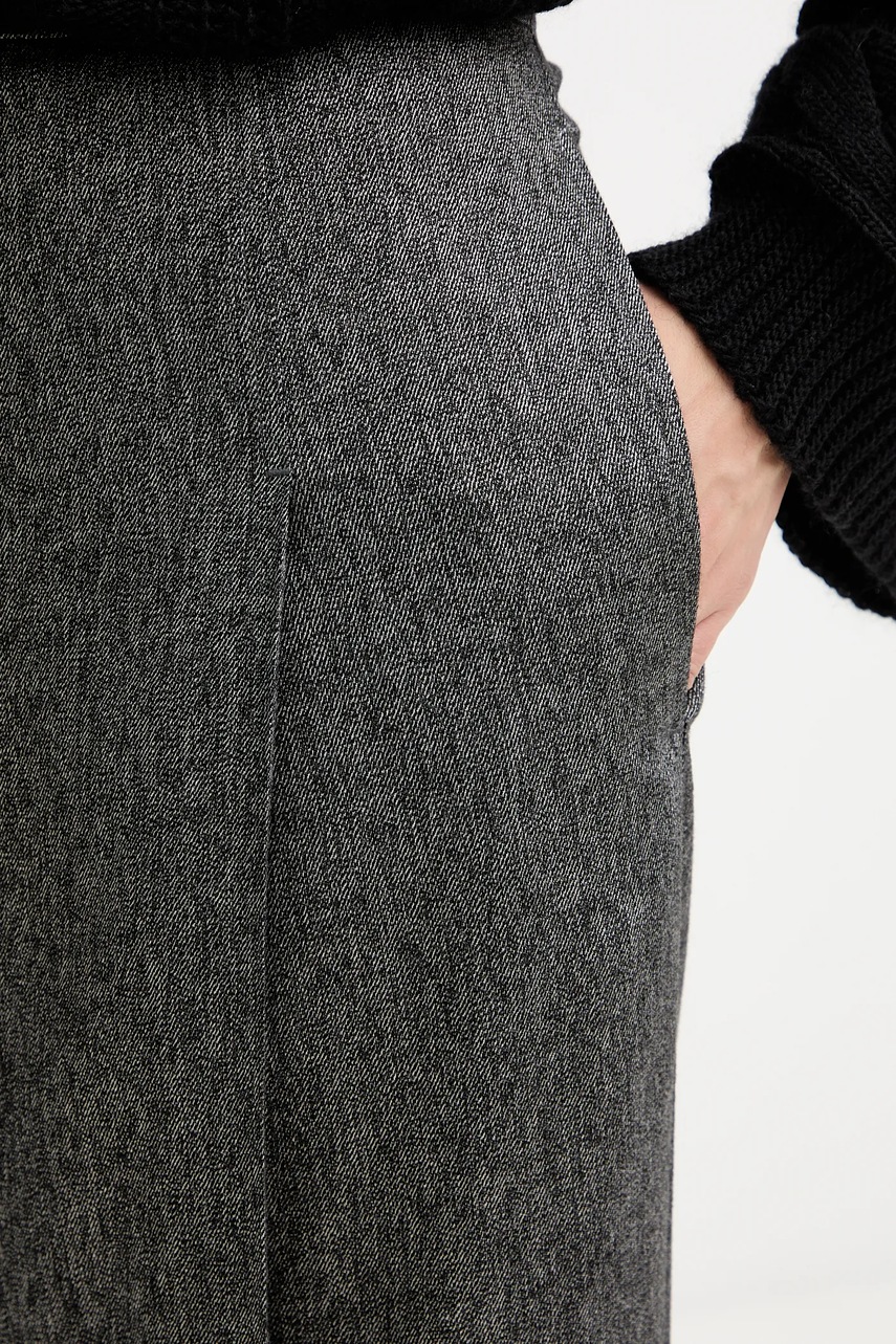 Kalhoty s příměsí vlny BOSS Telda (obrázek 4)