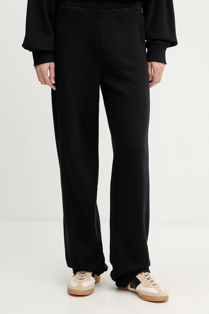 BOSS pantaloni de trening culoarea negru, uni, 50551504
