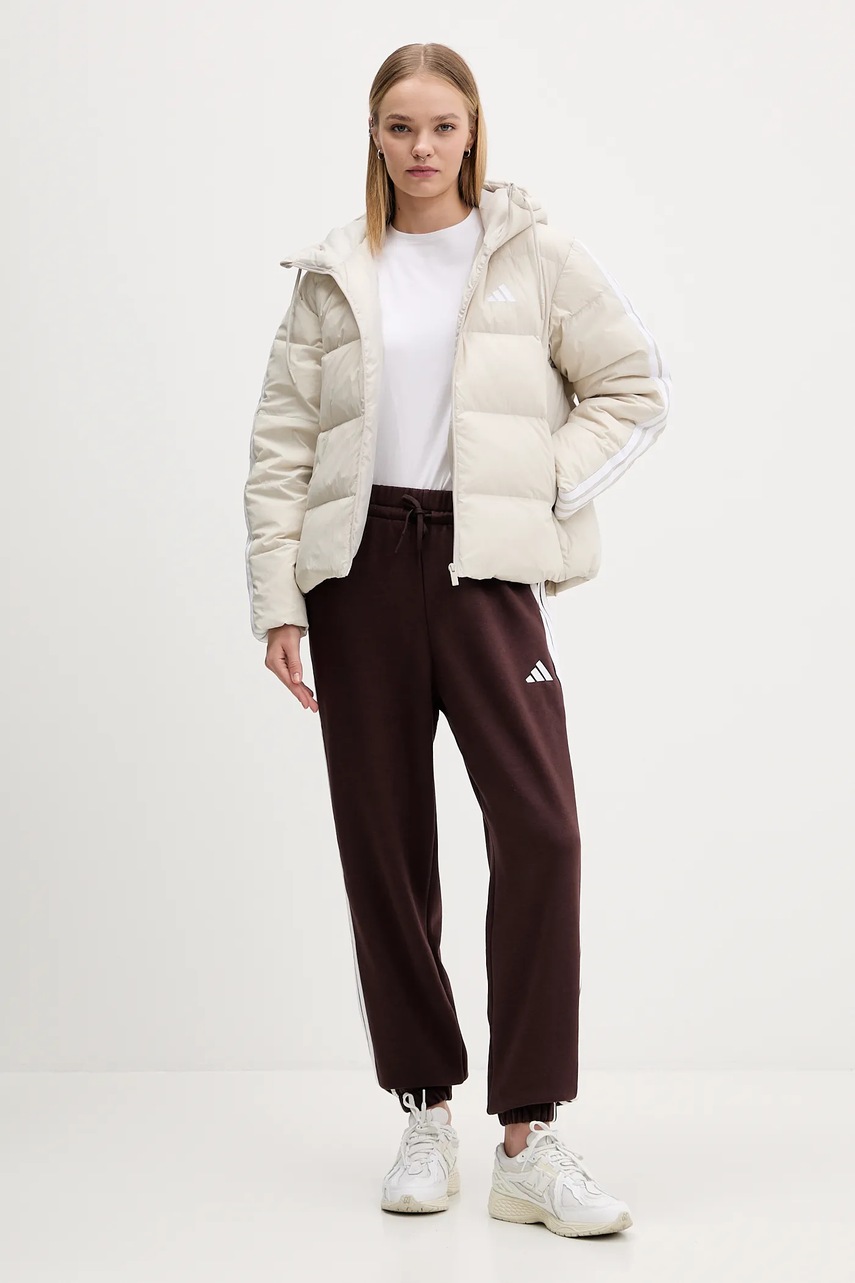 Спортивные штаны adidas Essentials цвет коричневый JY3069