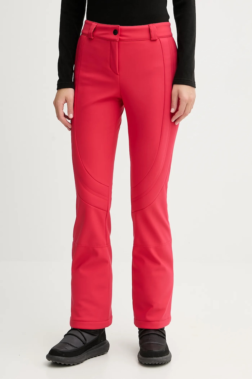 Sportalm pantaloni de schi Luzern culoarea roșu, 750064
