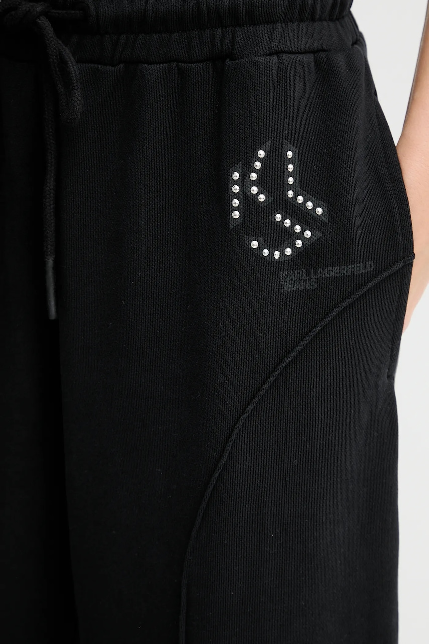 Bavlnené tepláky Karl Lagerfeld Jeans