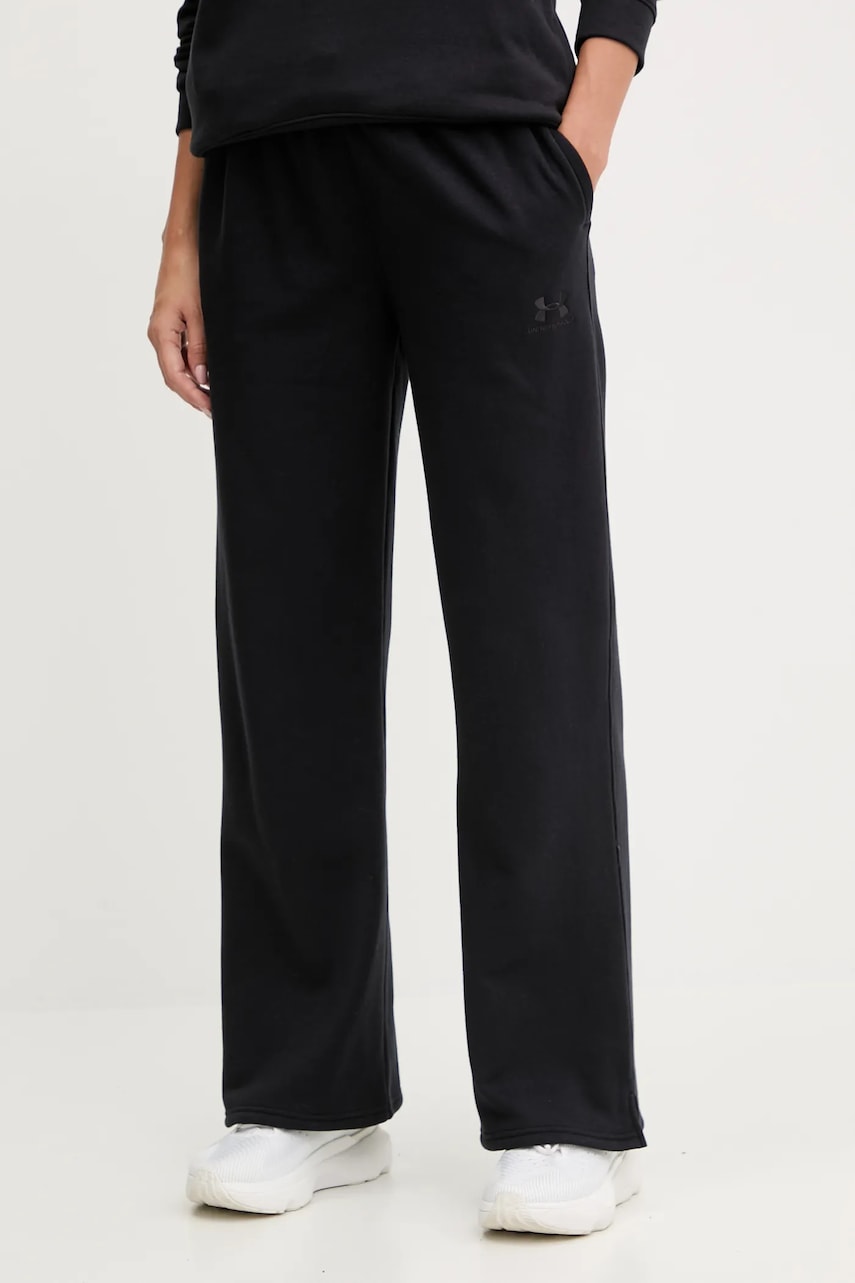 Under Armour pantaloni de trening Icon Vida culoarea negru, uni, 6004853