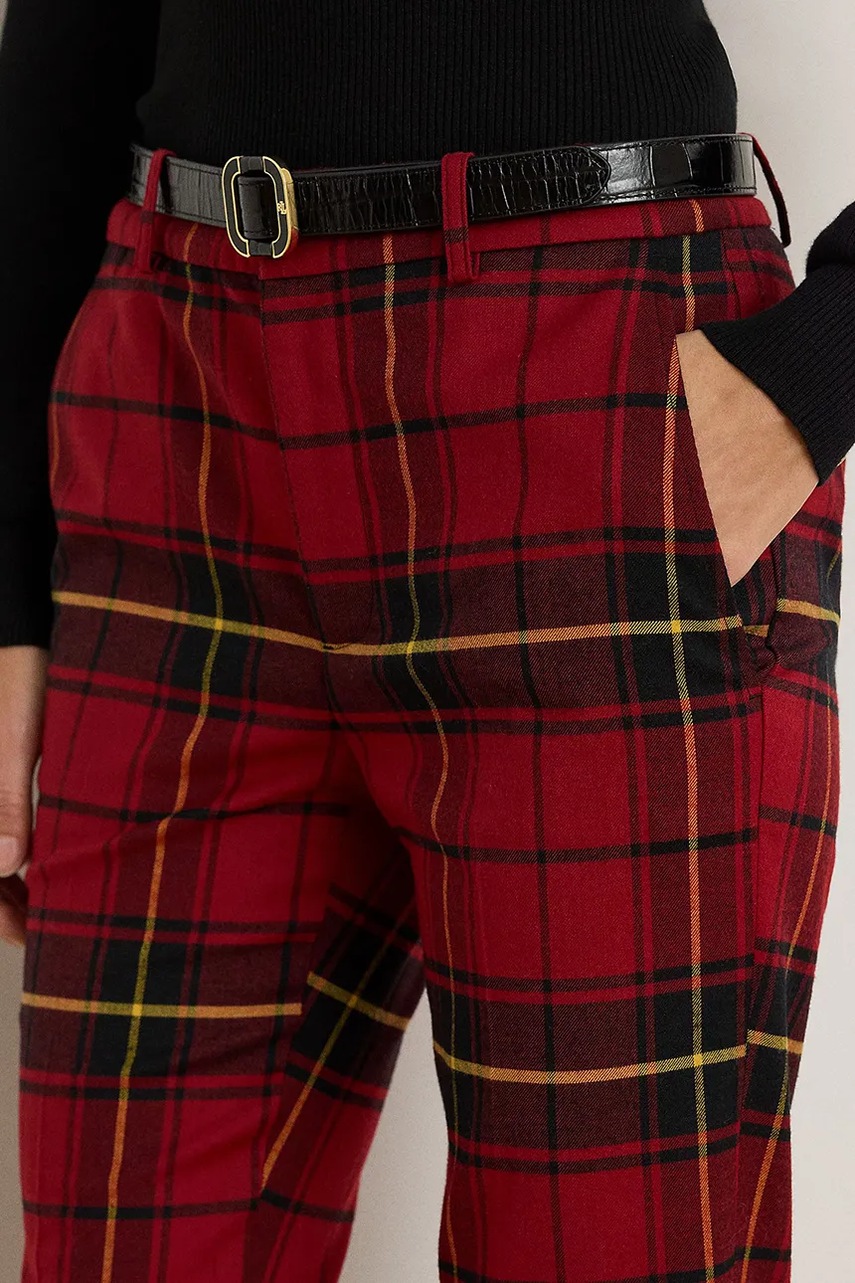 Kalhoty s vlnou Lauren Ralph Lauren (obrázek 4)