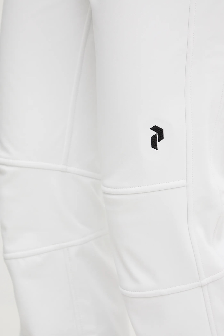 Παντελόνι σκι Peak Performance χρώμα: άσπρο, G80475 φωτογραφία