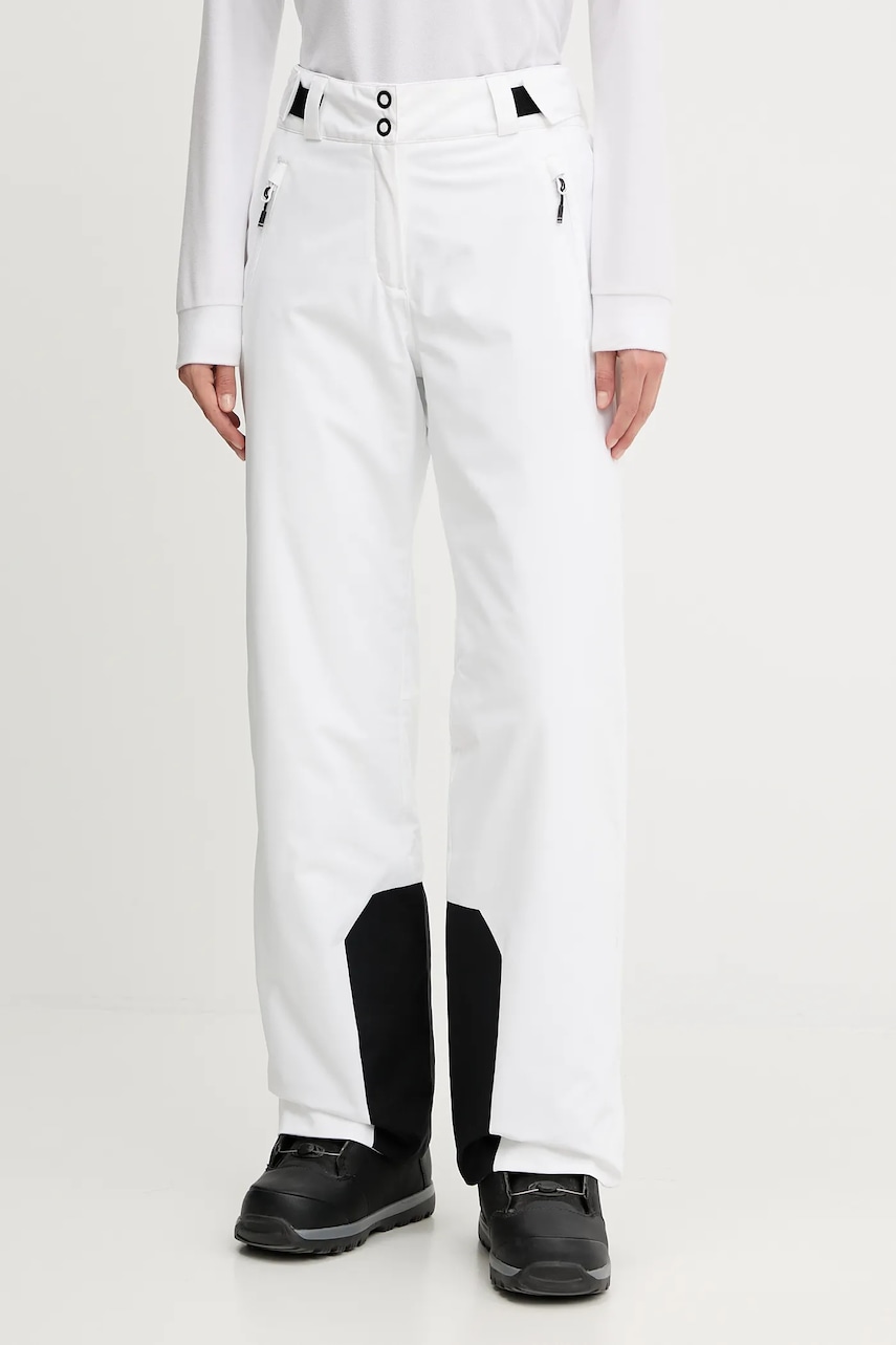 Rossignol pantaloni de schi STRAWPILE culoarea alb, RLOWP01