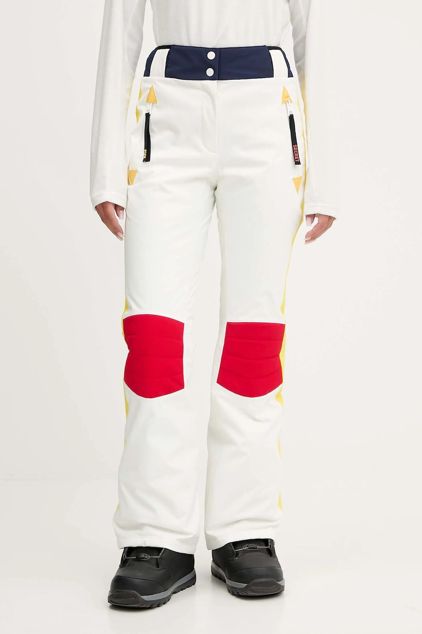 Rossignol pantaloni de schi JCC culoarea alb, RLOWP13