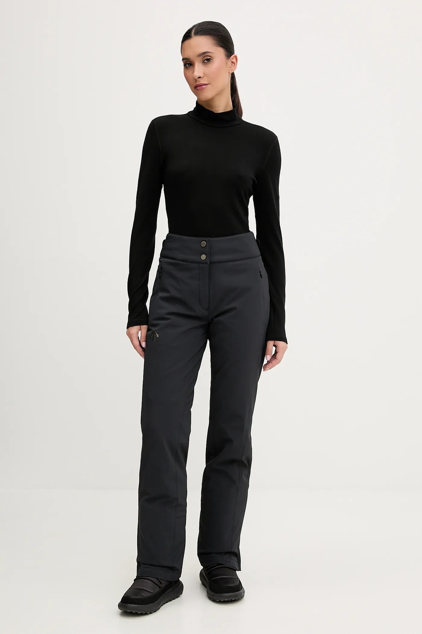 Παντελόνι σκι Descente INSULATED PANTS χρώμα: μαύρο, DW5FLP06LU φωτογραφία