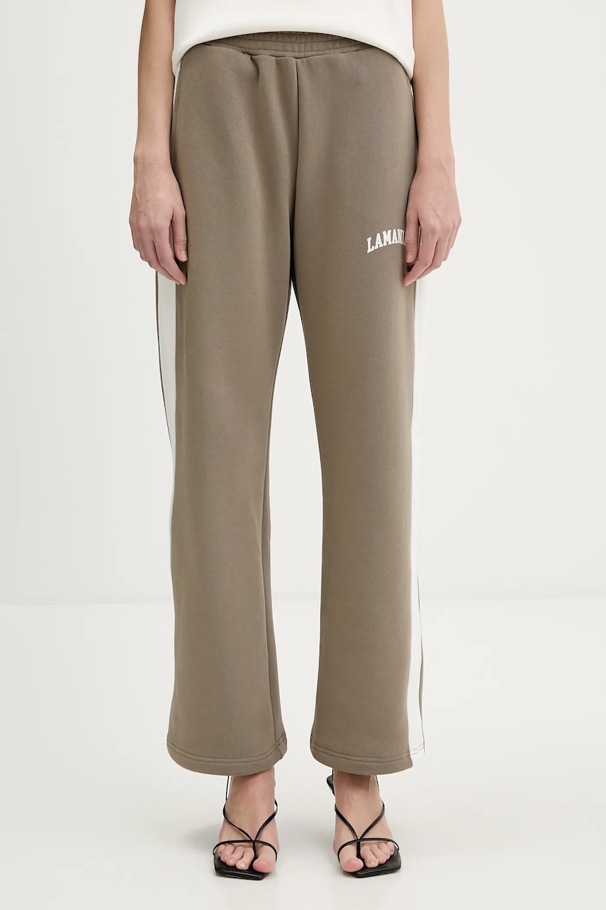 La Mania pantaloni de trening din bumbac DARLENE