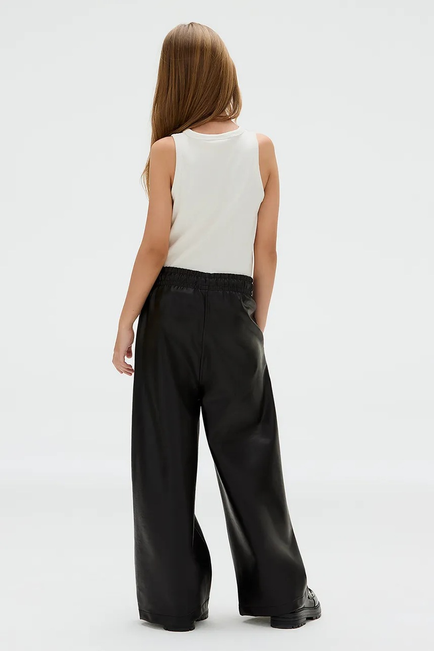 Kalhoty Calvin Klein Jeans FAUX LEATHER (obrázek 7)