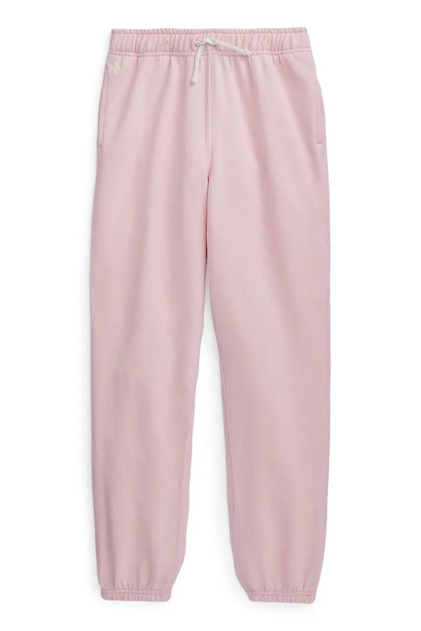 Levně Kalhoty Polo Ralph Lauren růžová barva, 313860018020