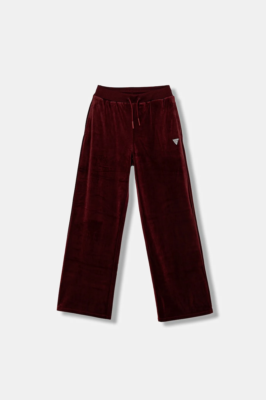 Levně Dětské tepláky Guess černá barva, J4RQ16 K0232