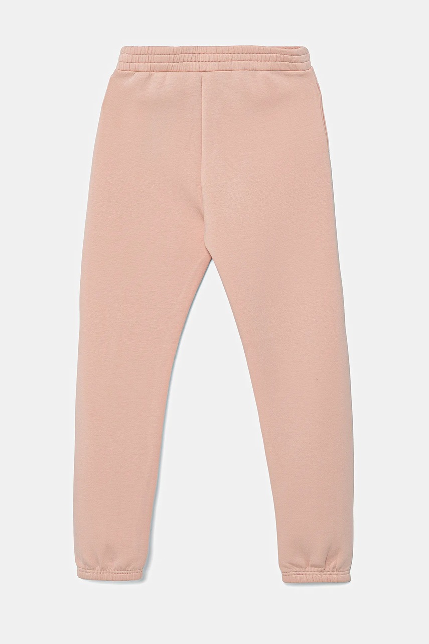 Детские спортивные штаны Guess цвет розовый однотонные J5YQ27 K7UW2