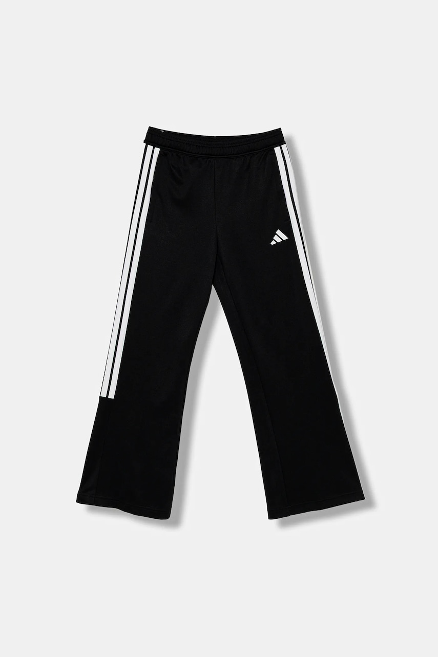 adidas pantaloni de trening pentru copii culoarea negru, cu imprimeu, JM1581