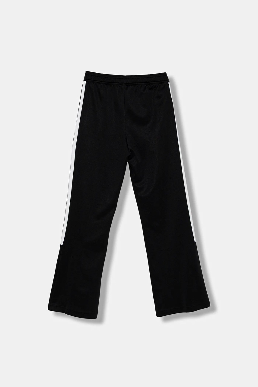 Детские спортивные штаны adidas цвет чёрный с аппликацией JM1581